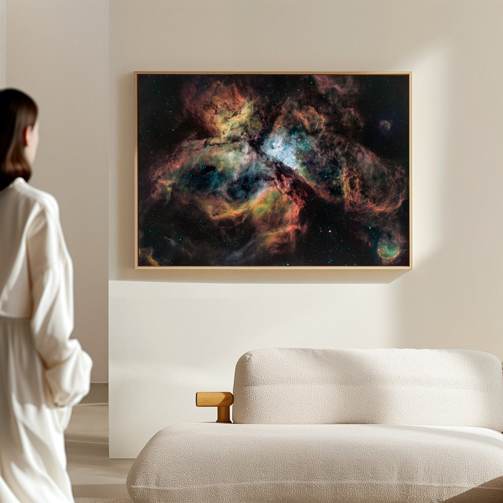 Toile - Carina Nebula dans le hall