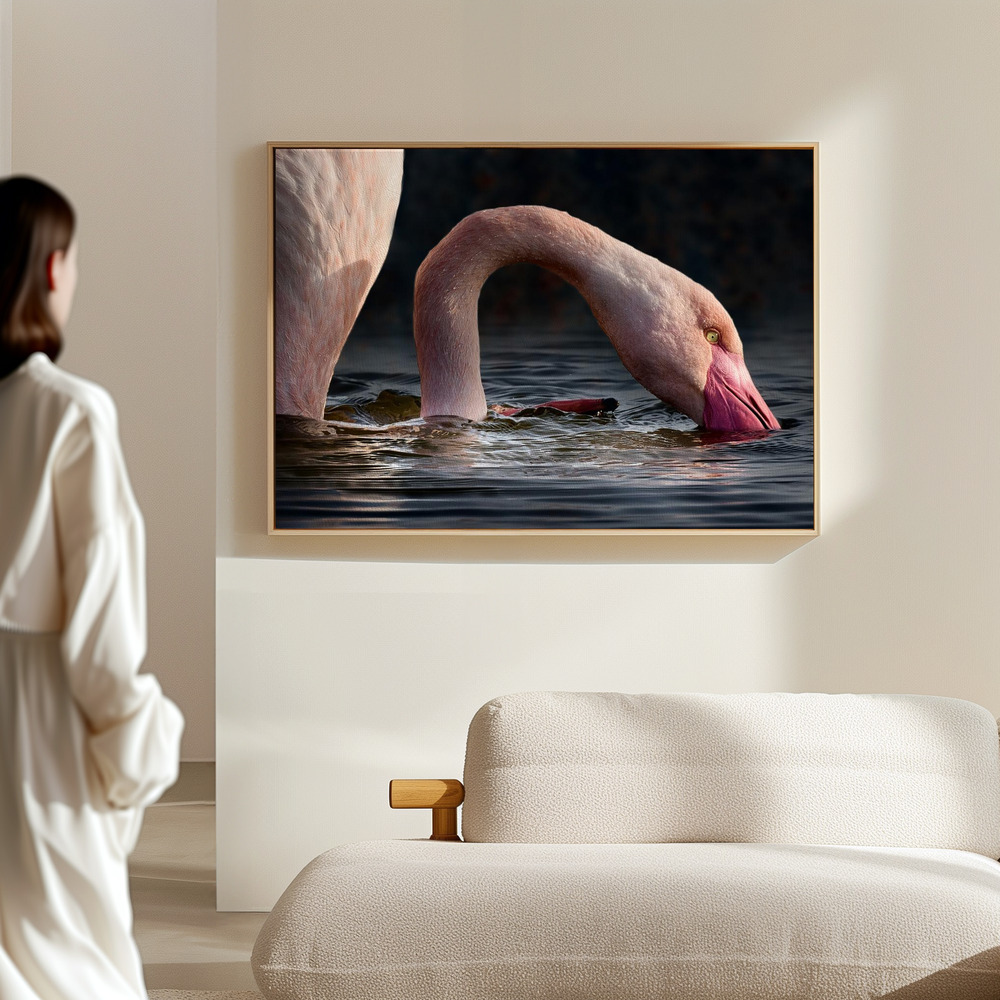Canvas schilderi - Senza titolo in de hal