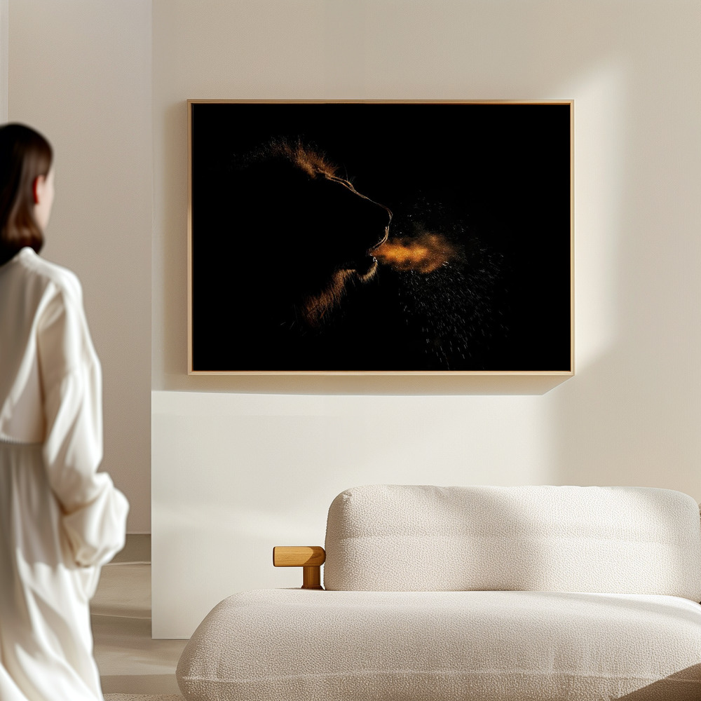 Canvas print - Breath of a King in the hall