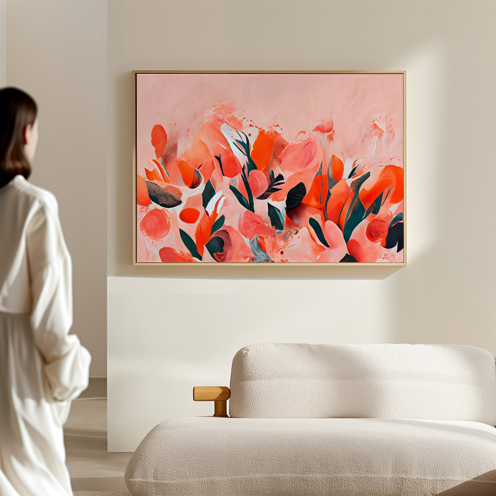 Toile - Wild Tulips dans le hall