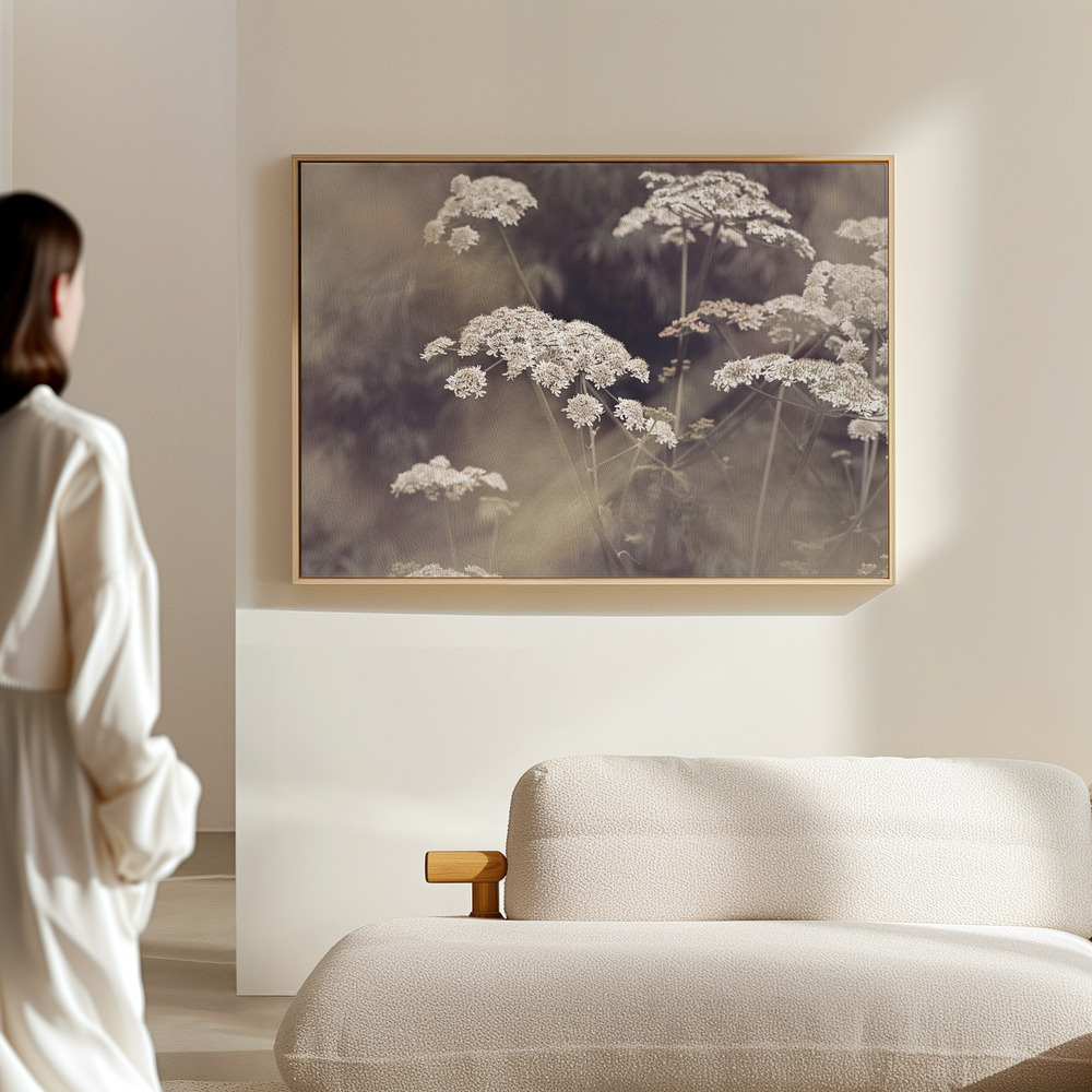 Canvas print - Wild Parsley in the hall