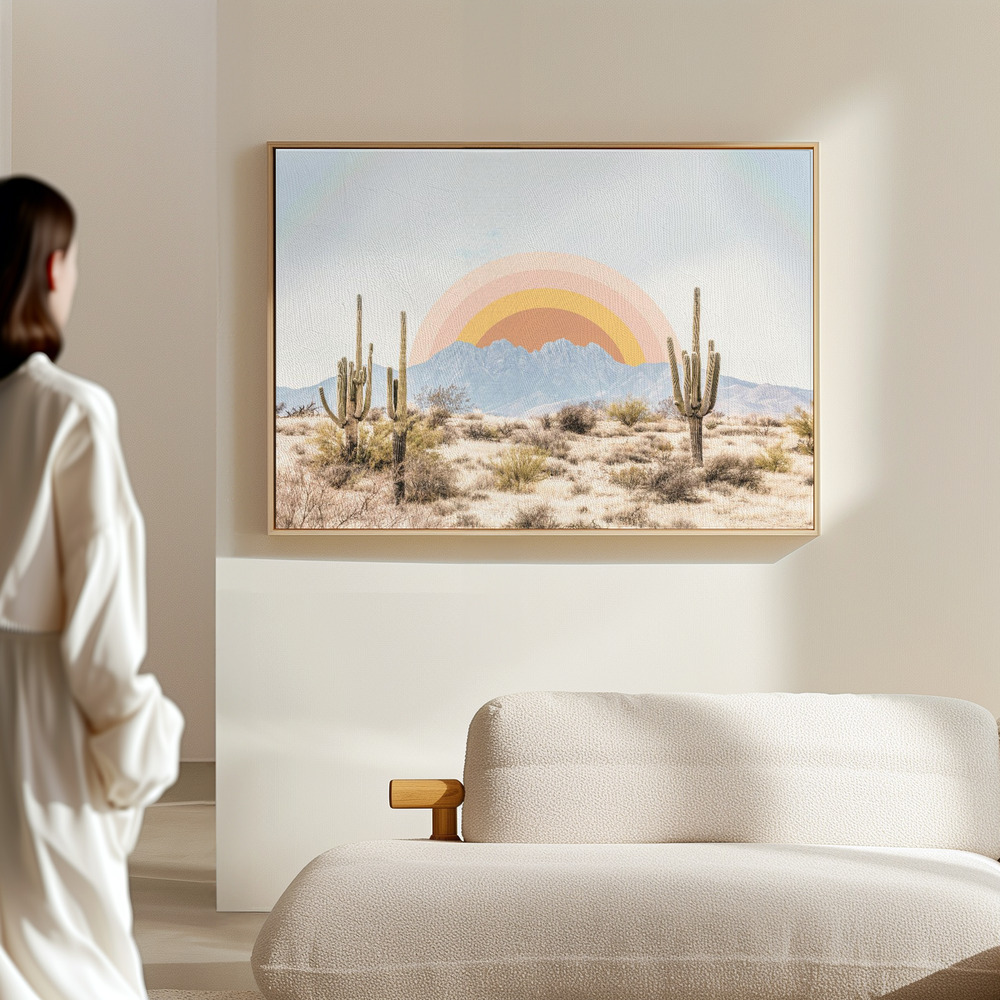 Canvas taulu - Arizona Sunrise salissa