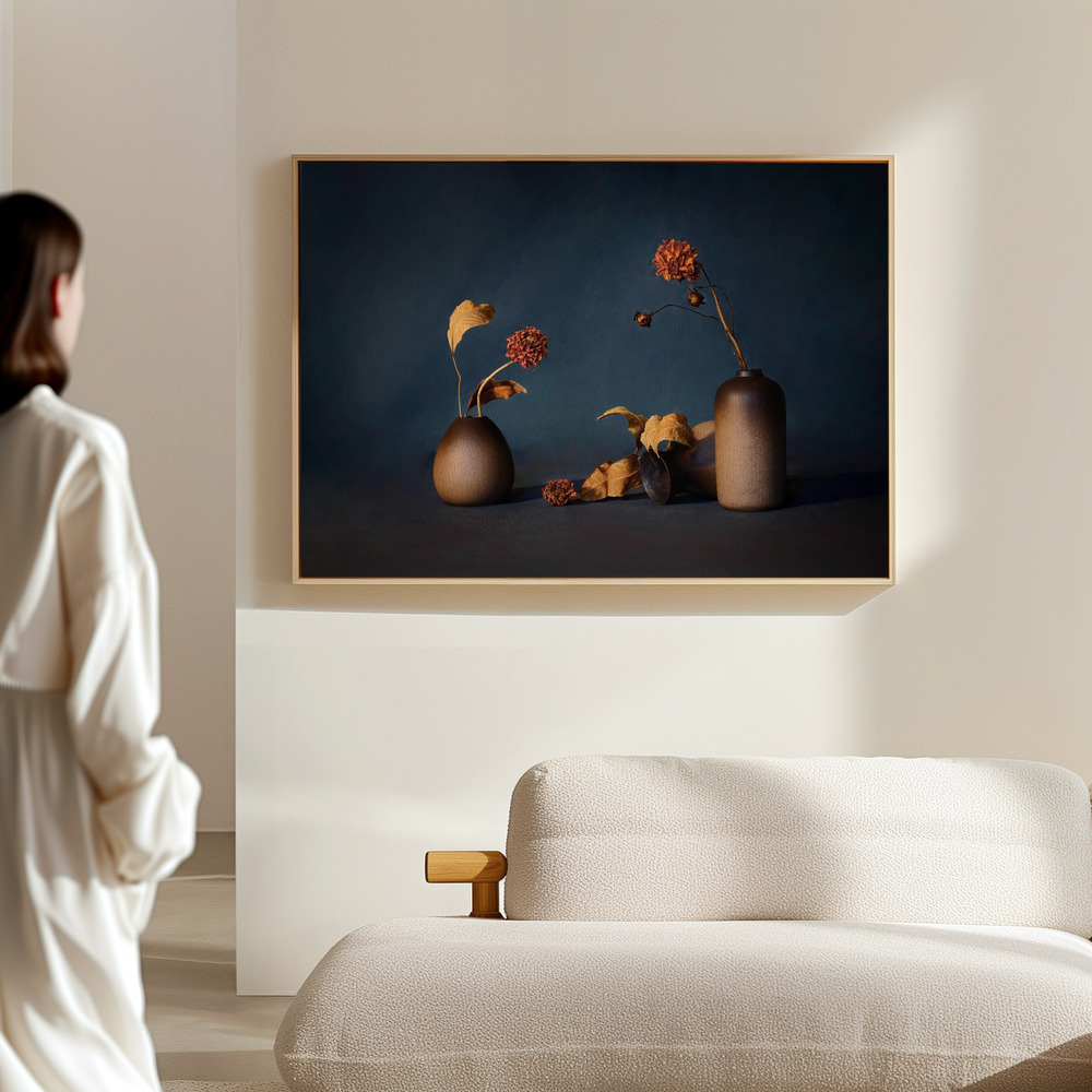 Obraz na płótnie - Dried Flower w hali