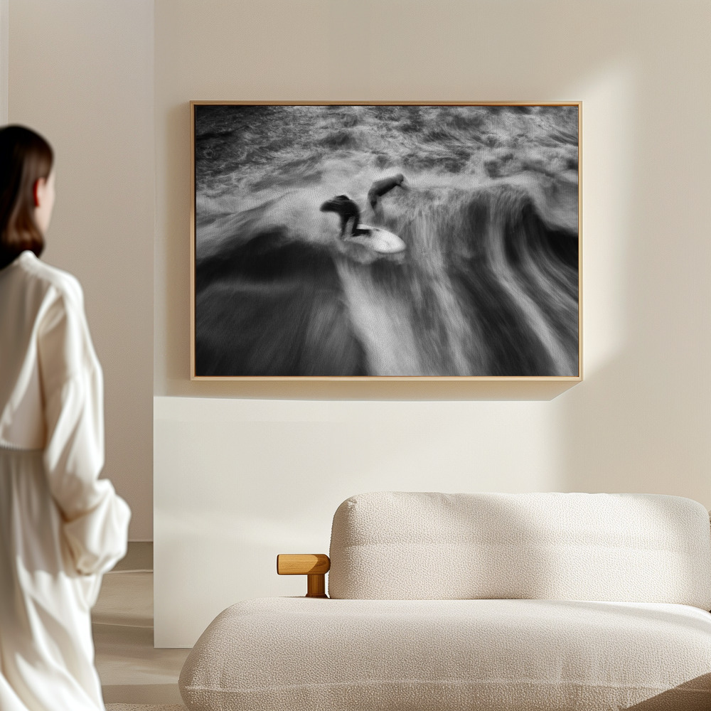 Canvas print - Double Impact in the hall