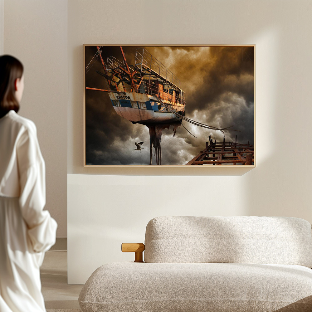 Canvas print - Nimfa in the hall