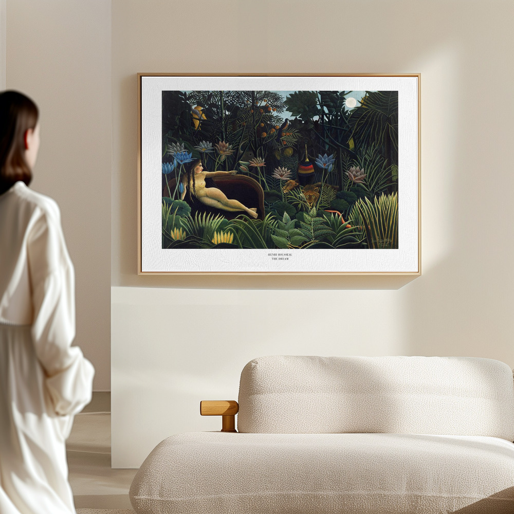 Leinwandbild - The Dream in der Halle