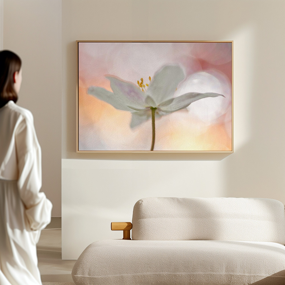 Canvas print - A Sip of Art in the hall