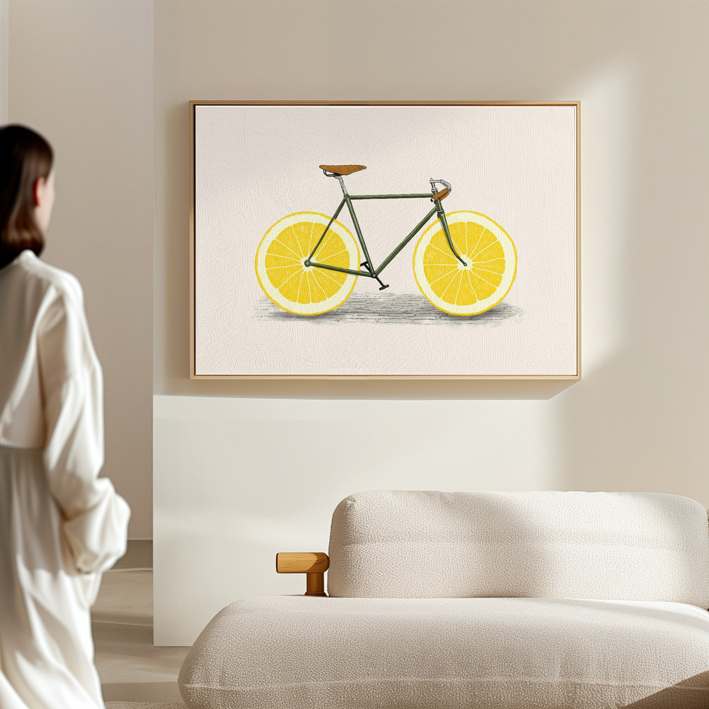 Canvas print - Zest in the hall