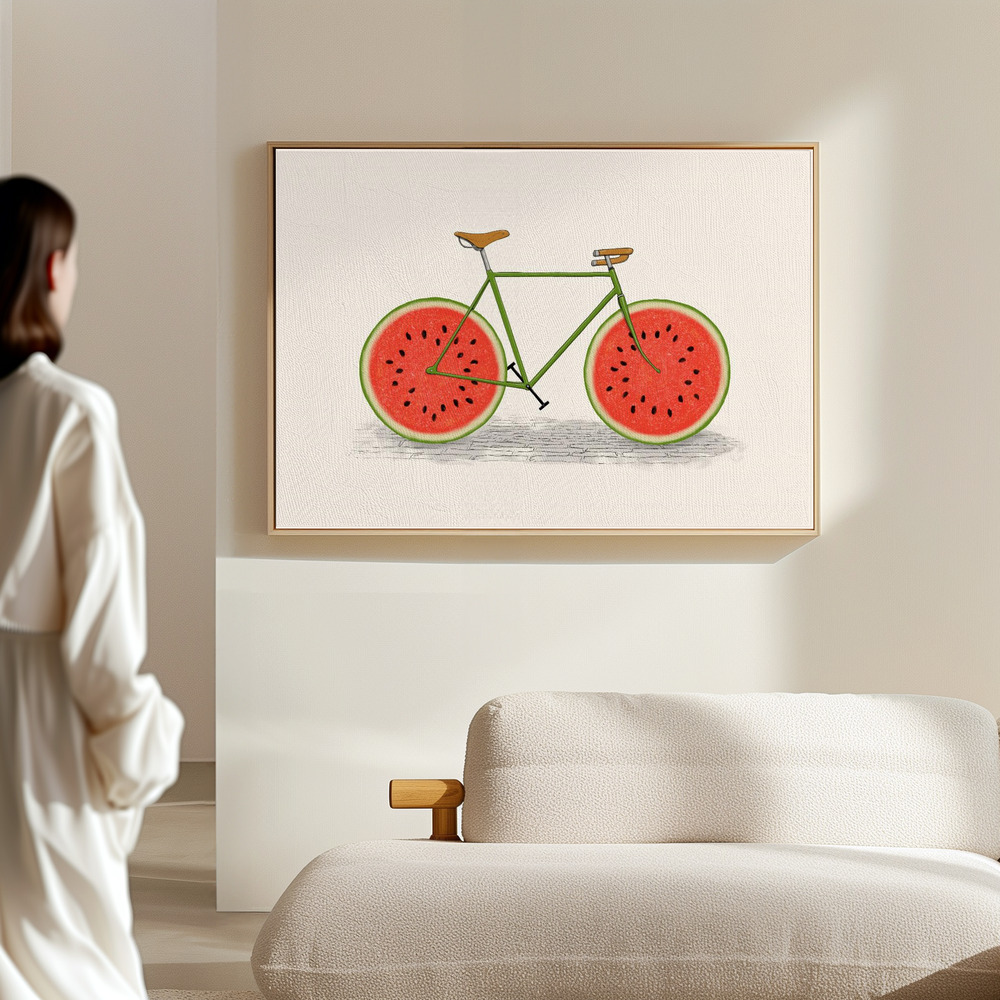 Canvas print - Juicy in the hall