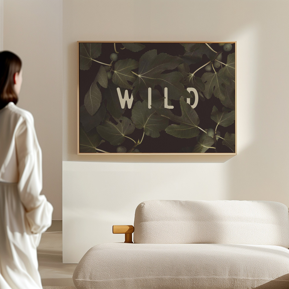 Canvas schilderi - Wild Nº1 in de hal