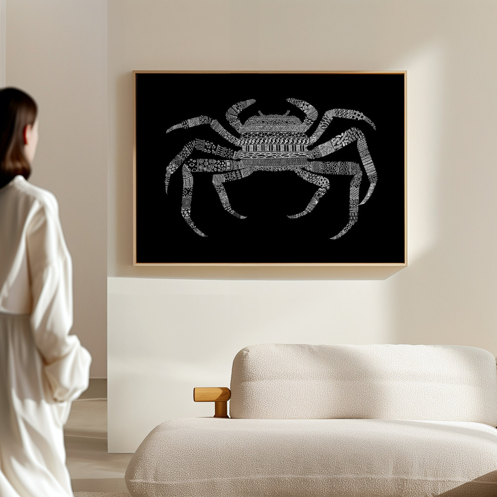 Canvas print - Crab in the hall