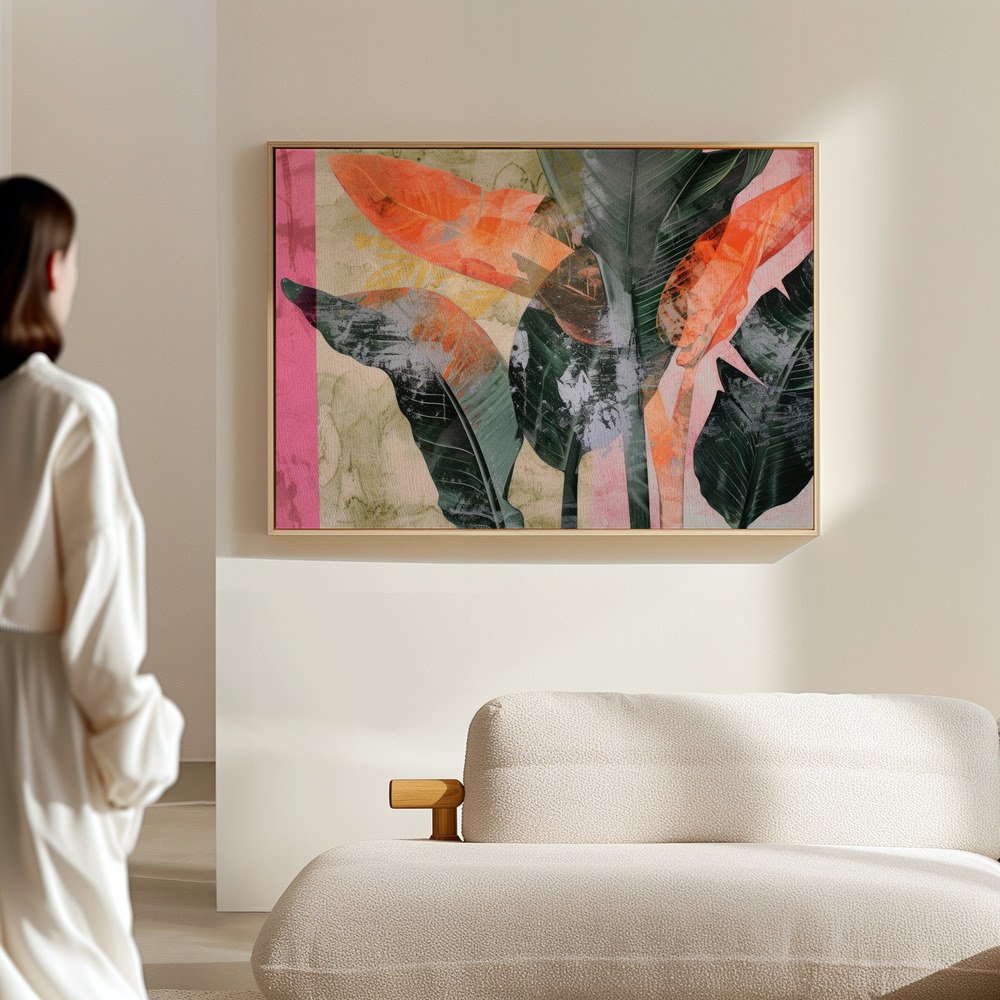 Canvas print - Into the Jungle No 1 in the hall