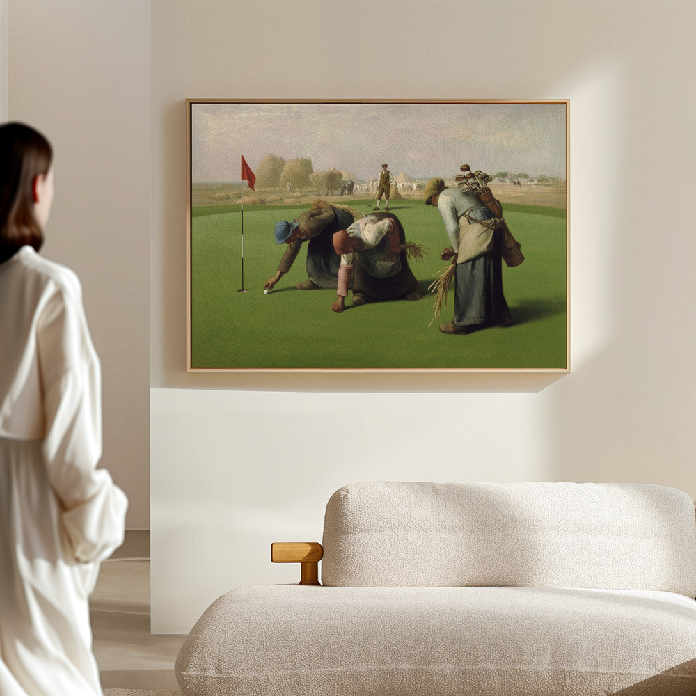 Canvas print - Rural Caddie in the hall