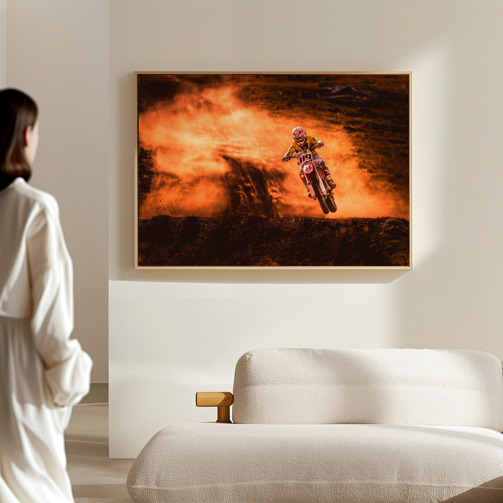 Canvas print - Above in the hall