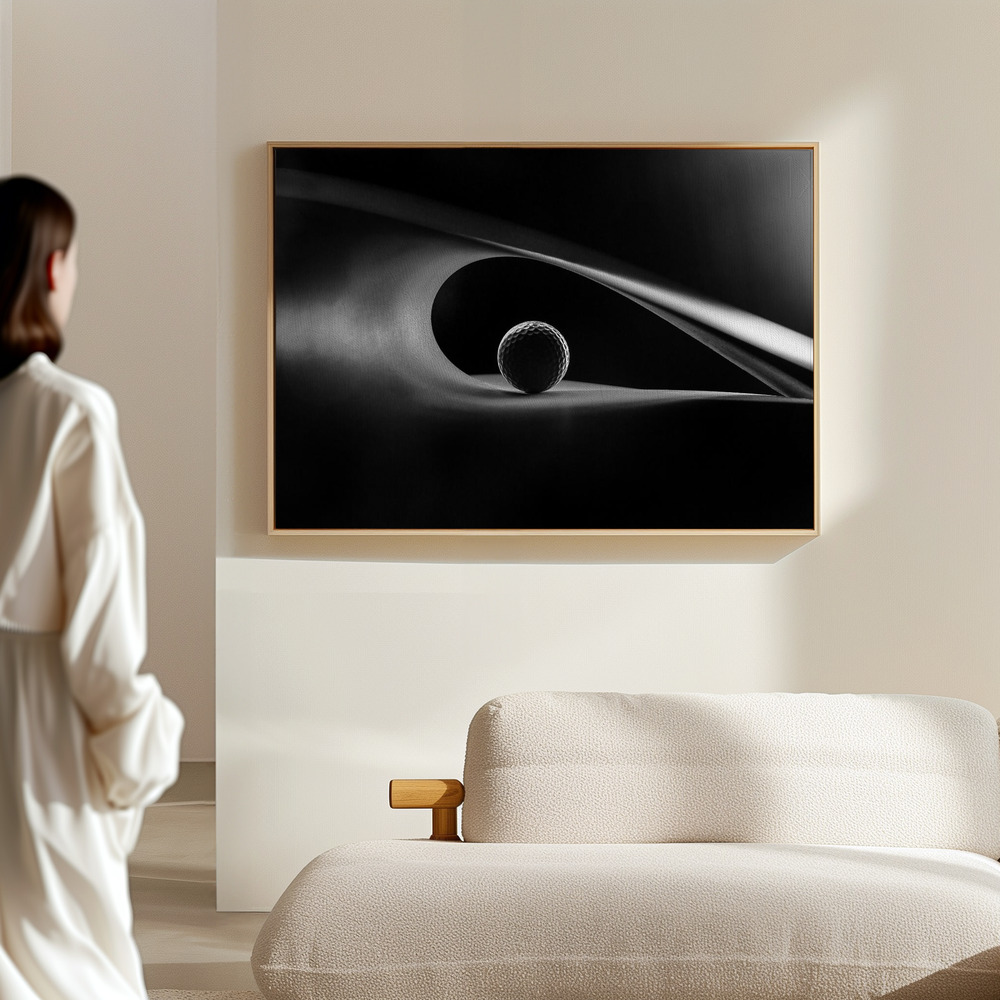Canvas print - Light and shadows in the hall