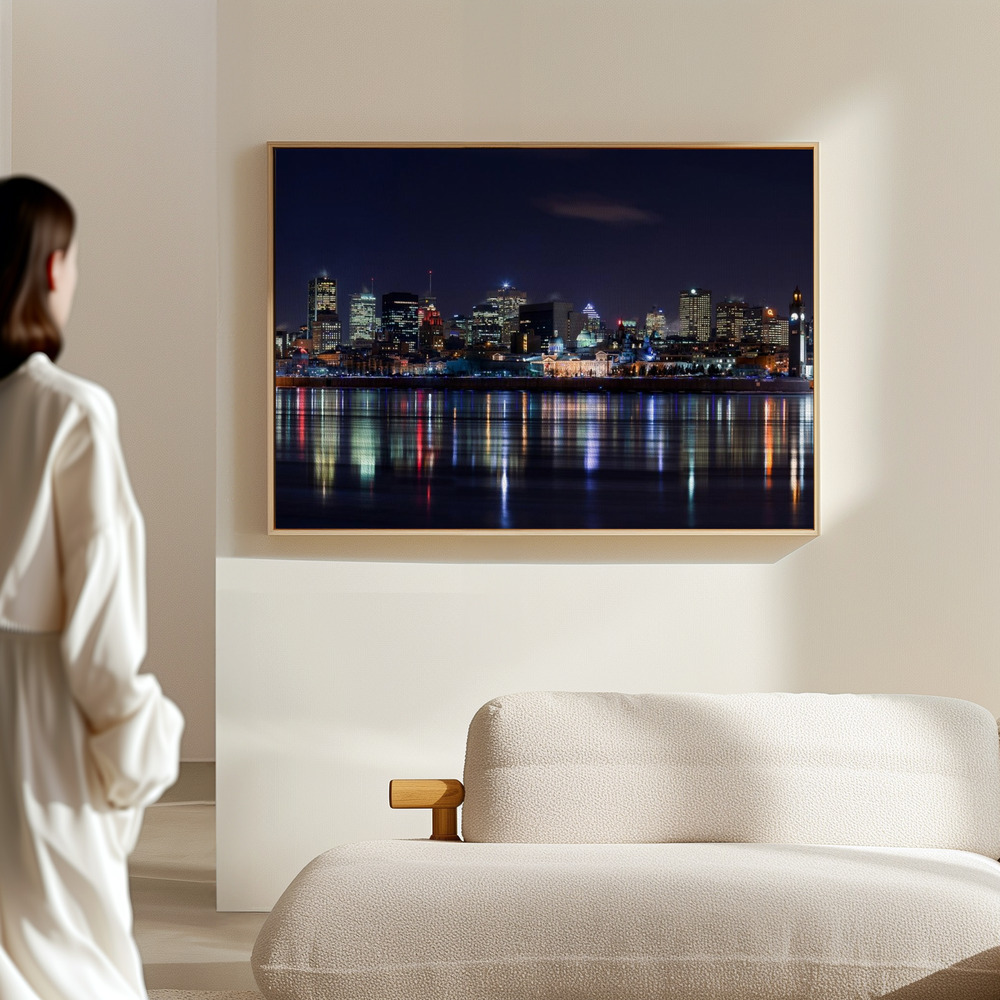 Canvas taulu - Montreal Night salissa