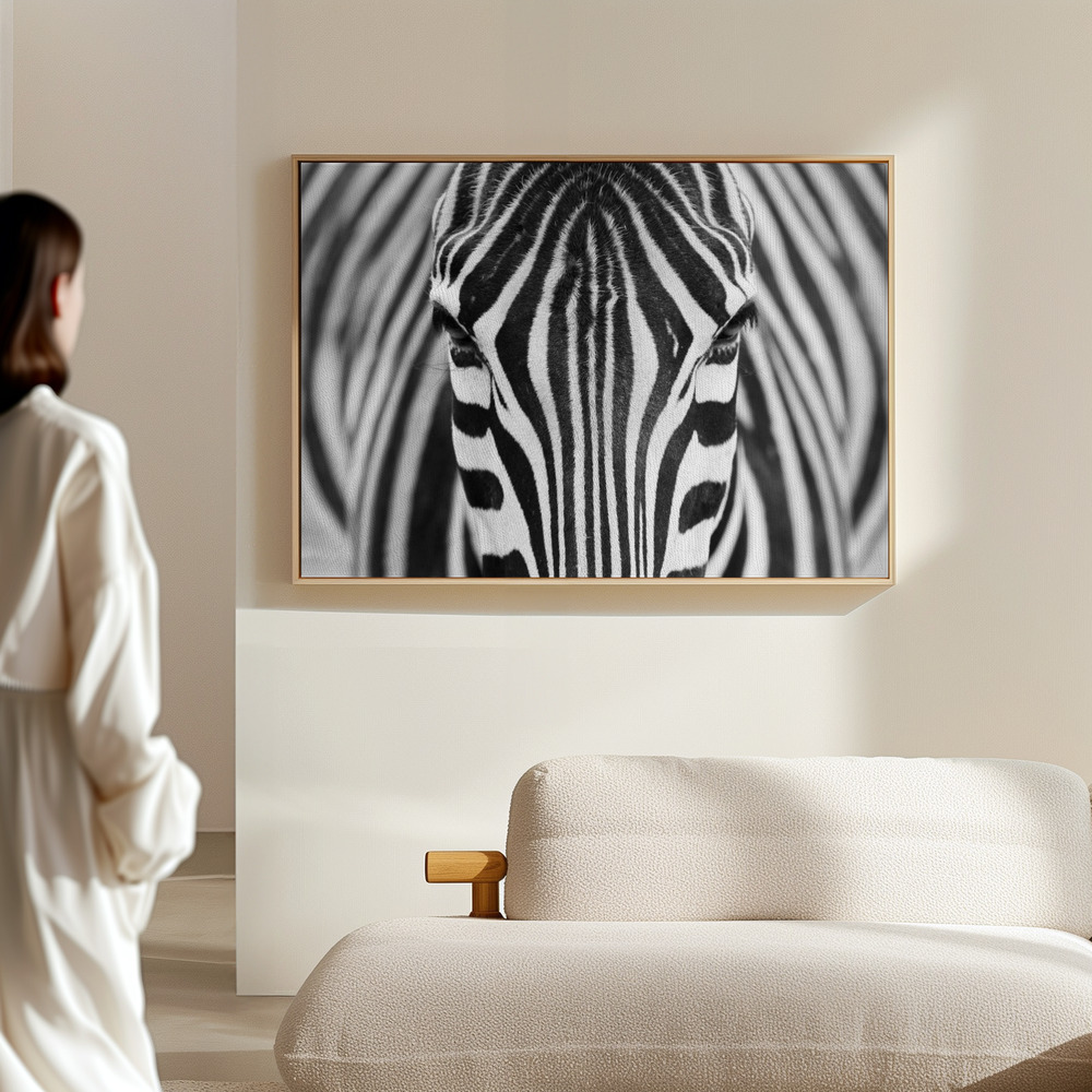 Toile - Zepra dans le hall