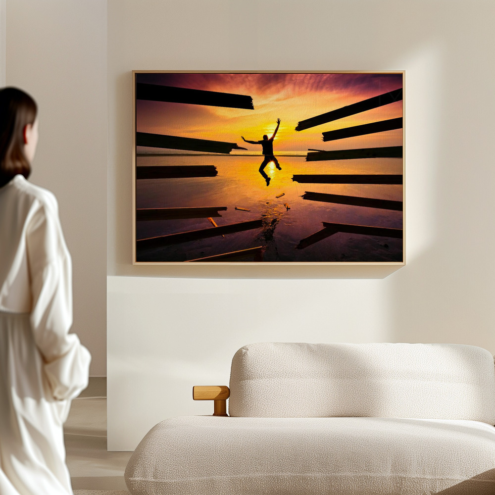Canvas schilderi - Freedom in de hal