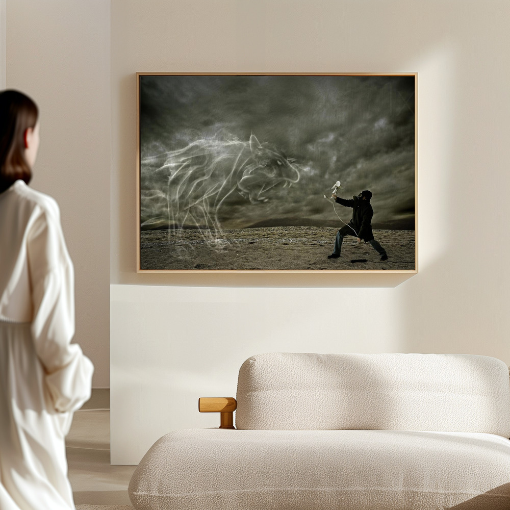Canvas taulu - Soft Weapon salissa