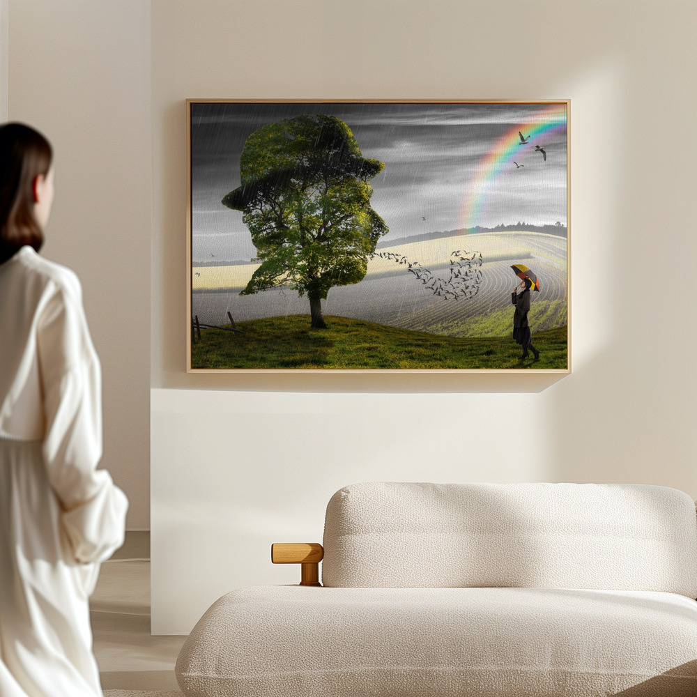 Canvas print - Point of View in the hall