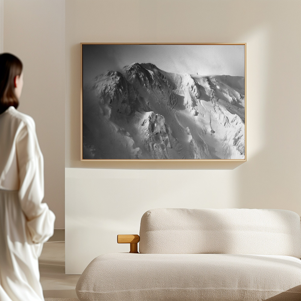 Canvas print - Freeride . . in the hall