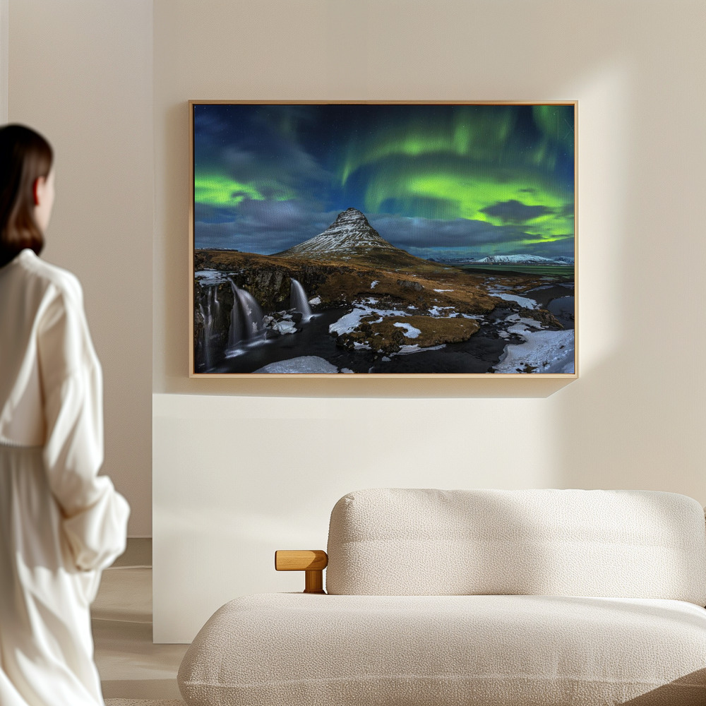 Canvas schilderi - Magic Night in de hal