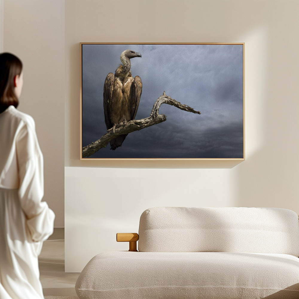 Canvas schilderi - The Vulture in de hal