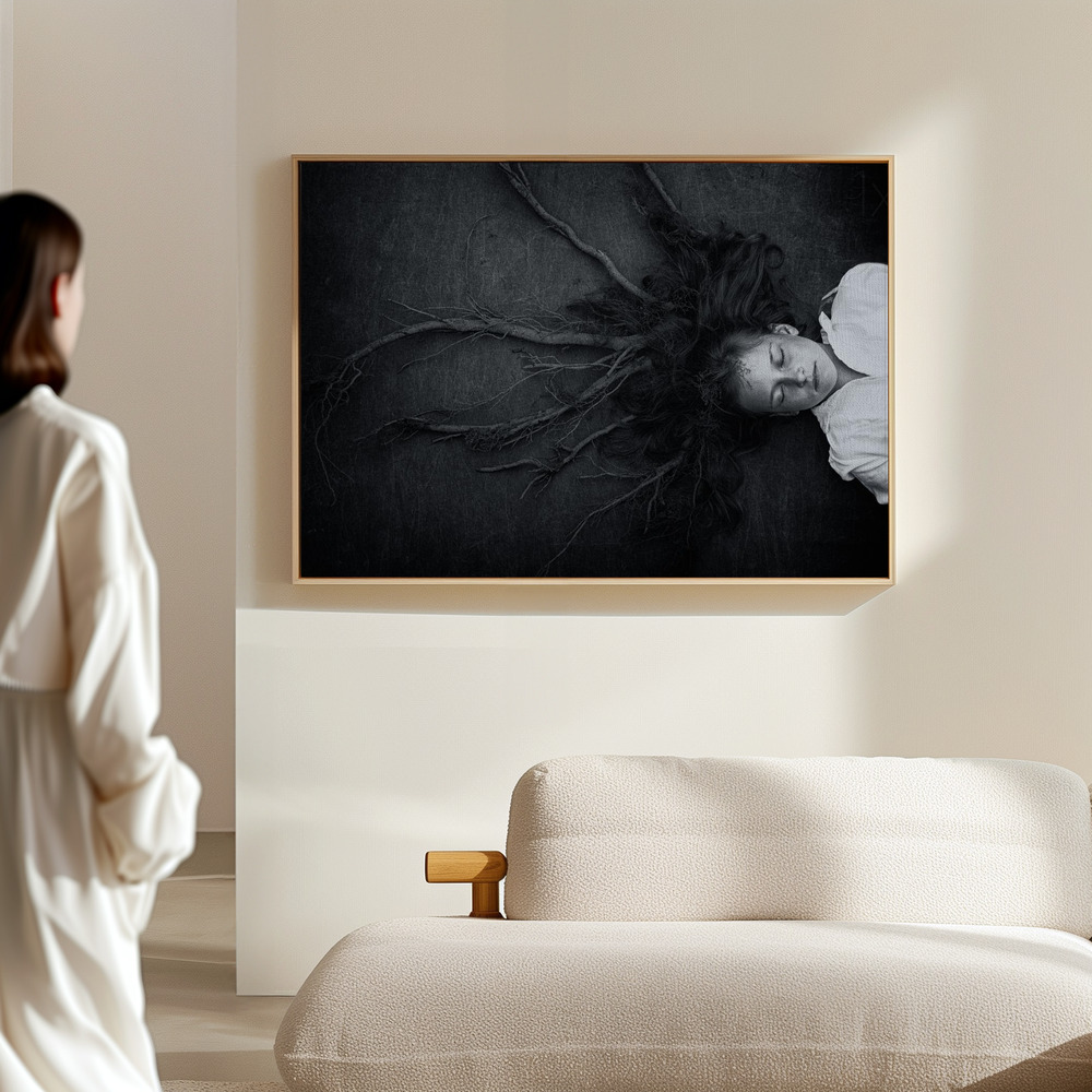 Canvas taulu - Roots salissa