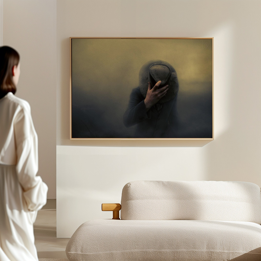 Canvas print - When the going gets tough... in the hall