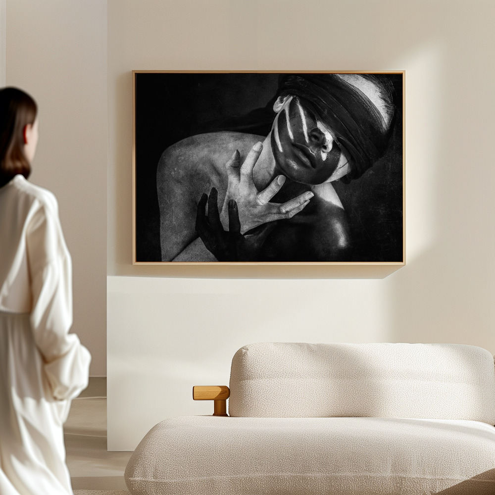 Toile - Lost my eyes dans le hall