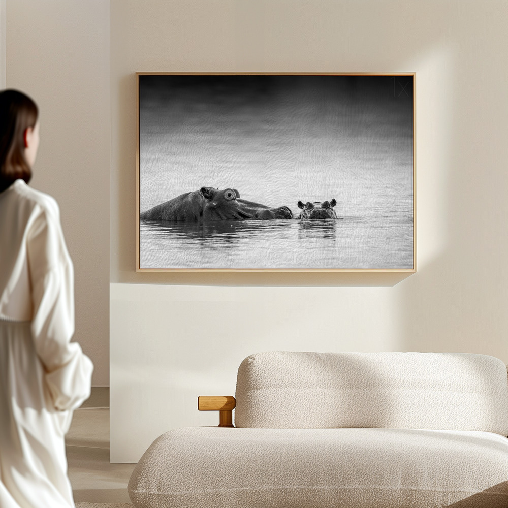 Canvas print - Eye level in the hall