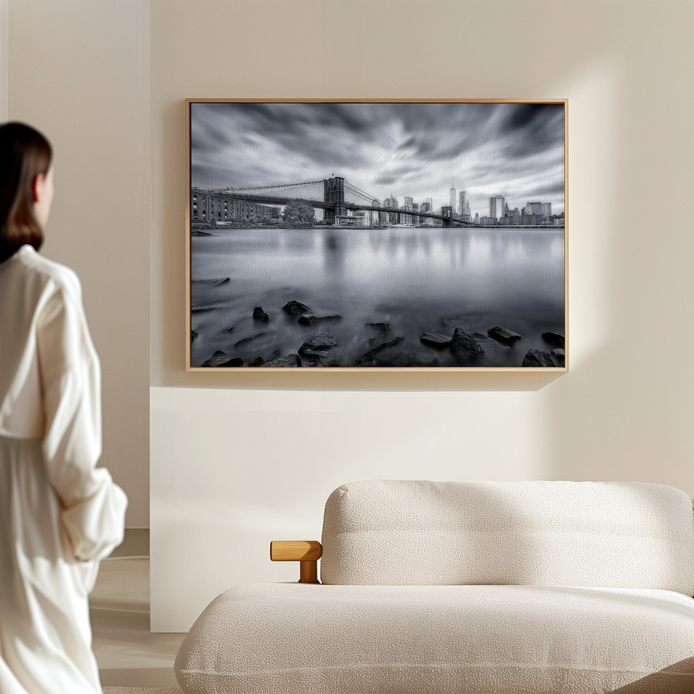 Canvas print - Brooklyn Bridge in the hall