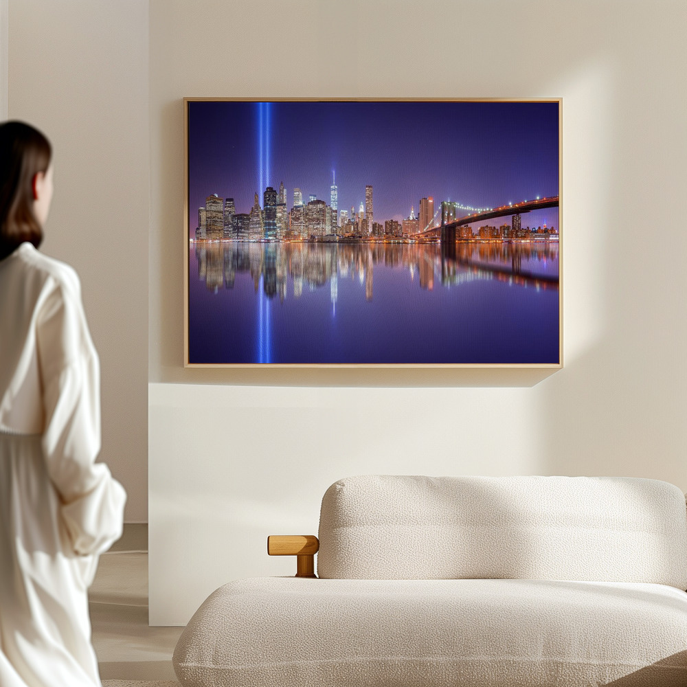 Toile - In memorial dans le hall