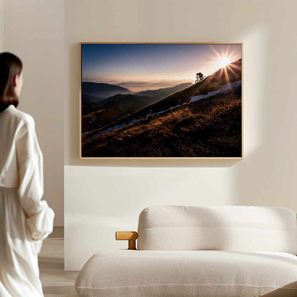 Canvas schilderi - Last rays in de hal
