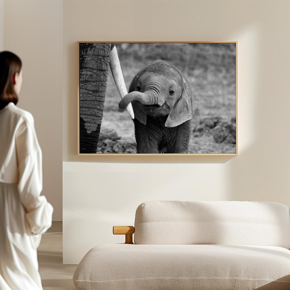Canvas print - Close in the hall
