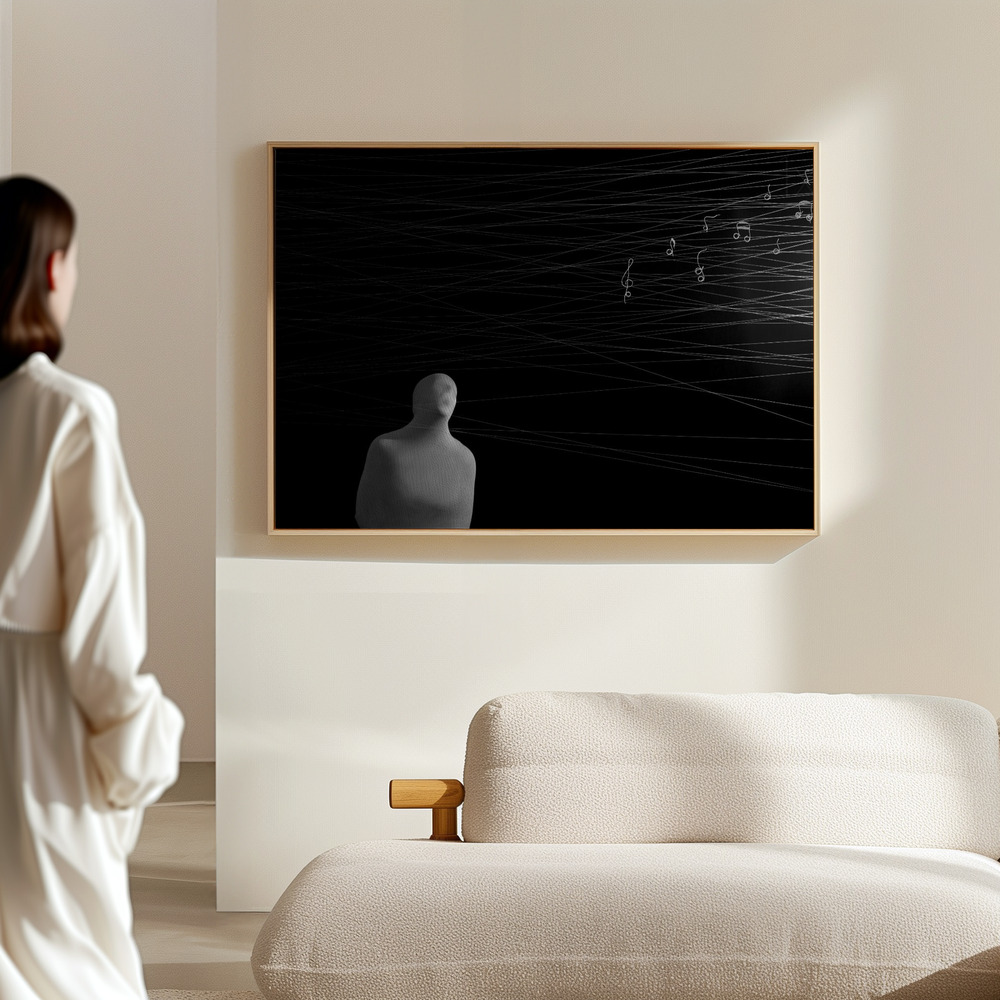 Canvas print - "Cocoon" in the hall
