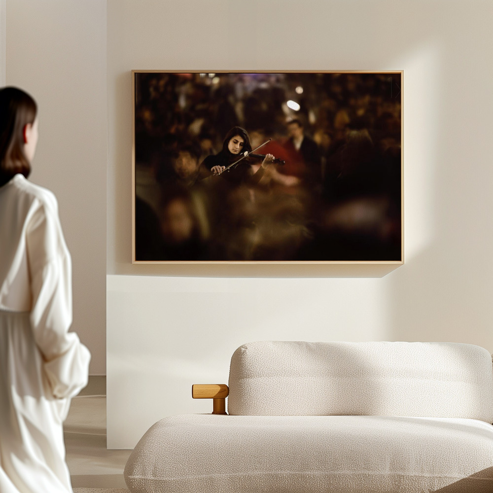 Canvas print - The Silent Rhythm in the hall