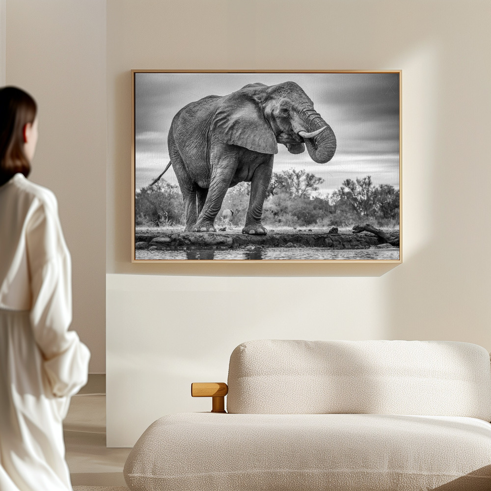 Canvas print - Standing Proud in the hall