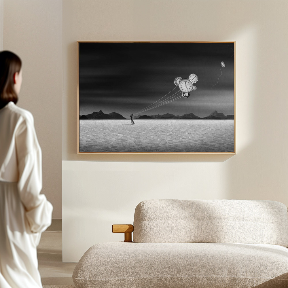 Canvas print - Time keeper in the hall