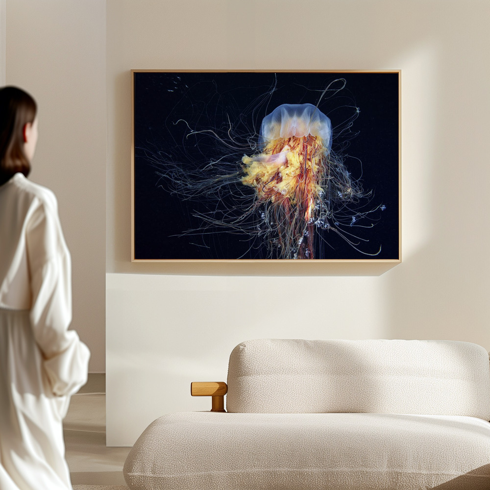Canvas print - Giant Lion's Mane in the hall