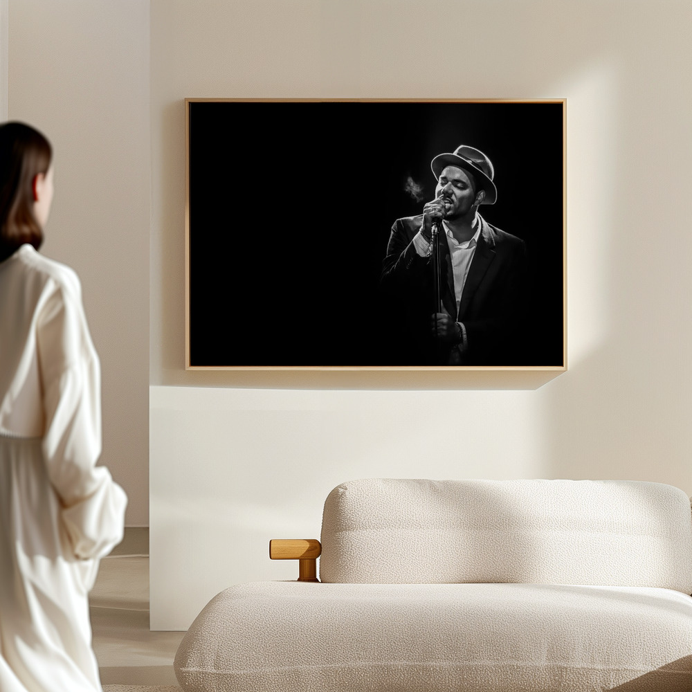 Canvas print - Ben l'Oncle Soul in the hall
