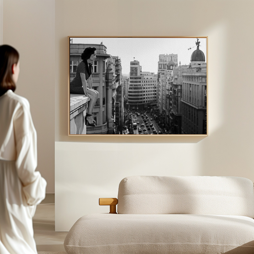 Canvas print - Mad Madrid in the hall