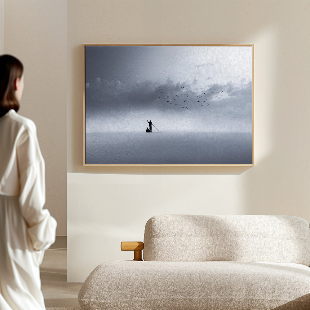 Canvas print - The Way Back in the hall