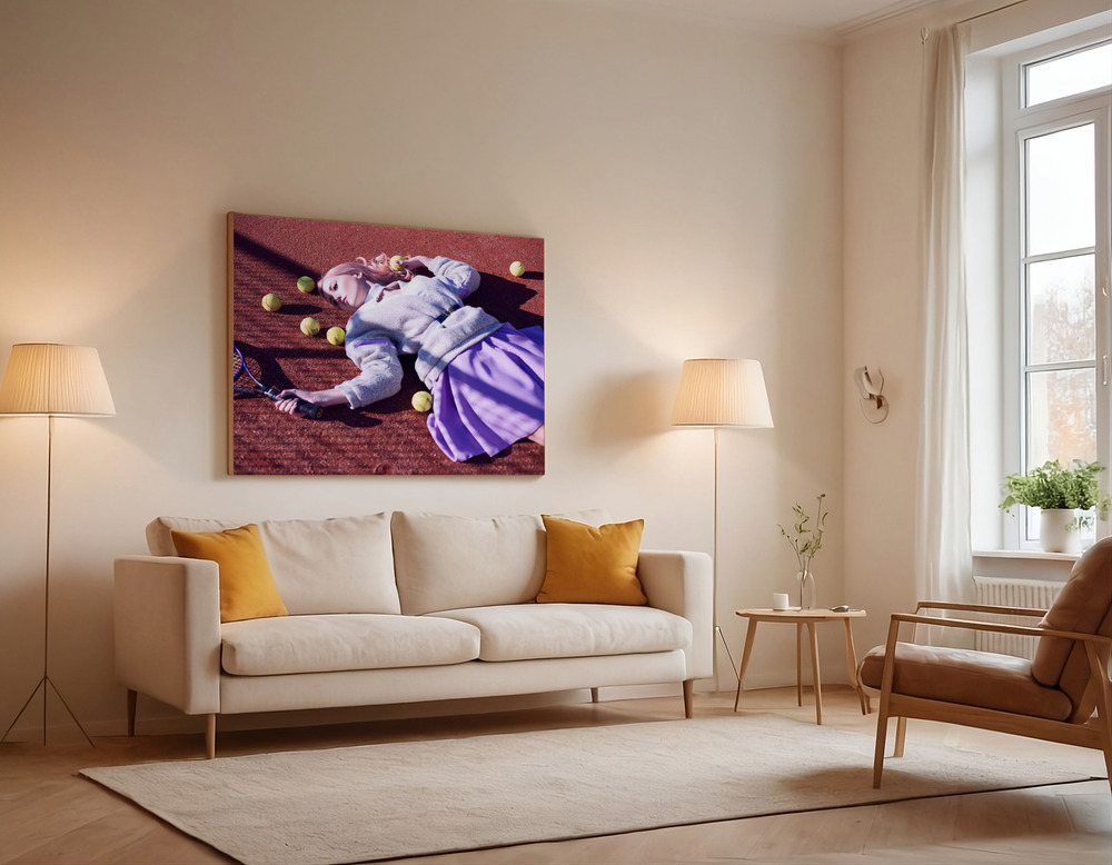Canvas print - Well played over the sofa