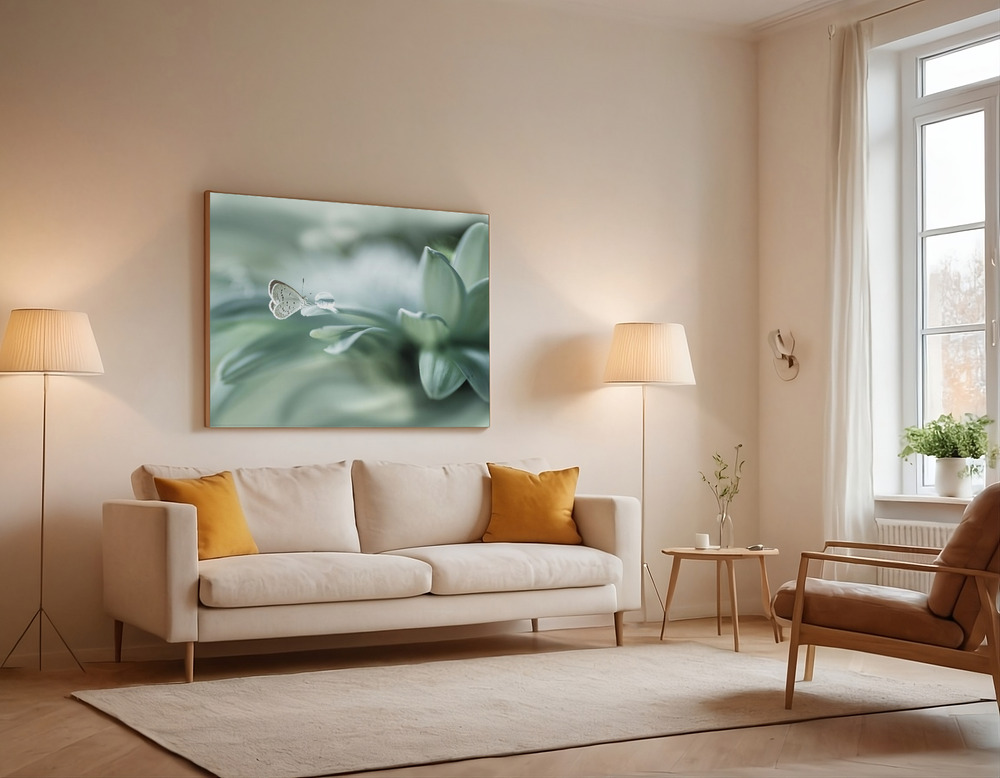 Canvas print - bola ajaib over the sofa