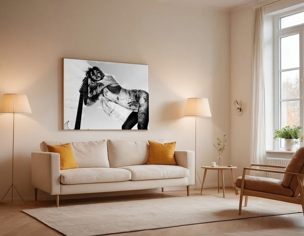 Canvas print - Under the summer over the sofa