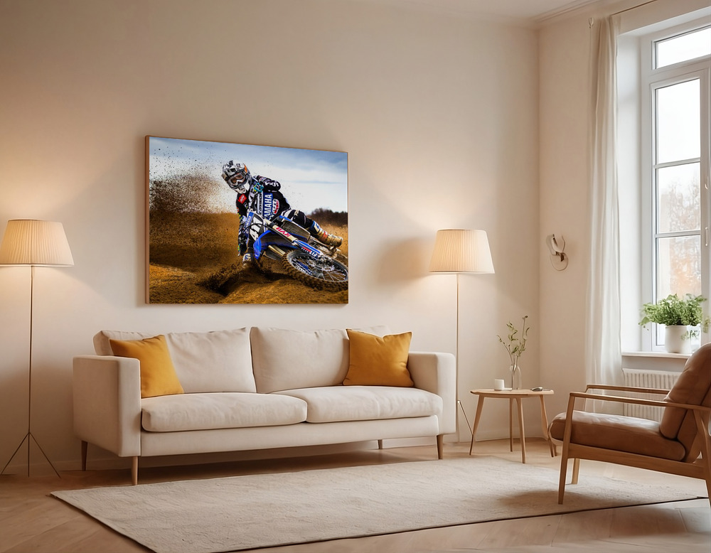 Canvas print - Desert King over the sofa