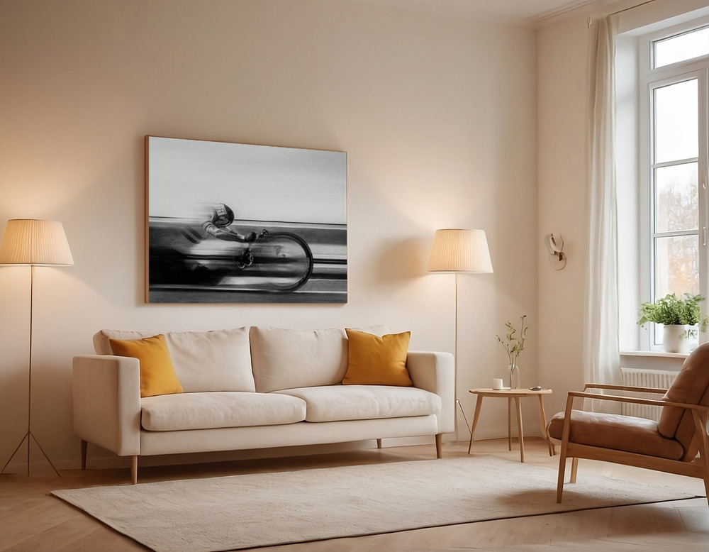 Canvas print - Street Racer over the sofa