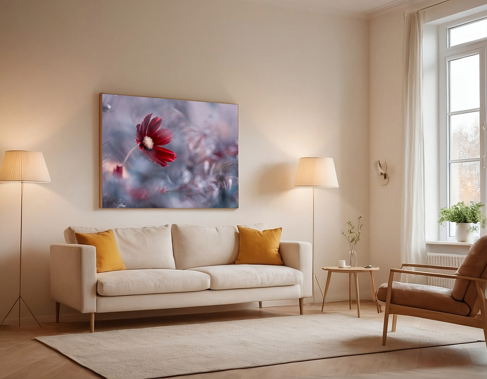 Canvas print - Carmen over the sofa