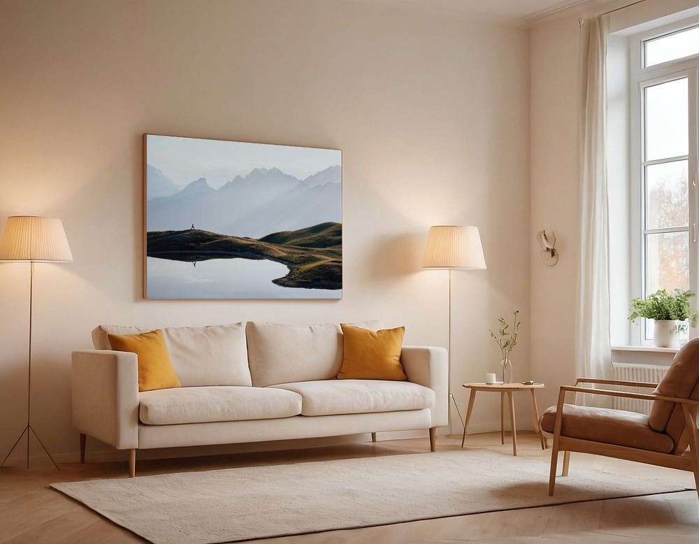 Canvas print - Koruldi over the sofa